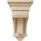 Ekena Millwork 6 1/2"W x 6 1/2"D x 12"H Raised Fluting Corbel, Rubberwood COR06X06X12RARW - alternate 4